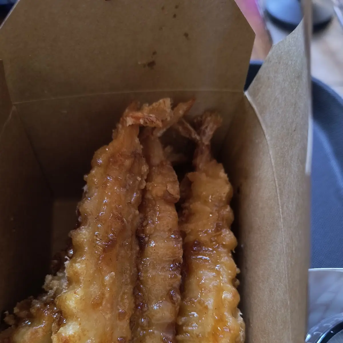 Galbi Tempura Shrimp