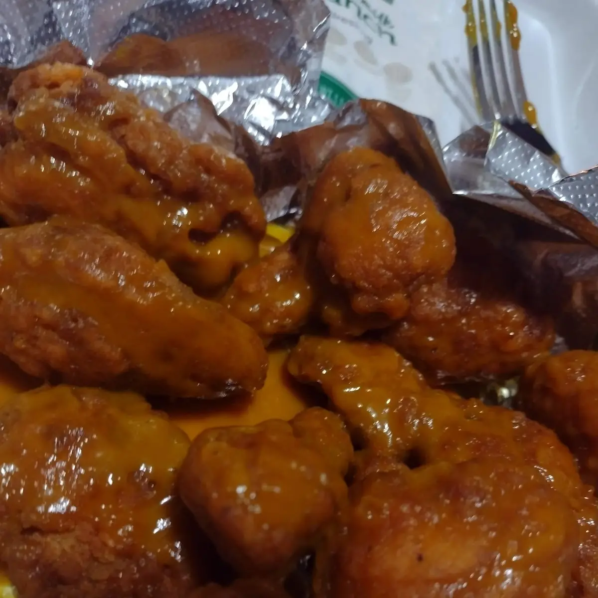 Honey Mustard Chicken Wings