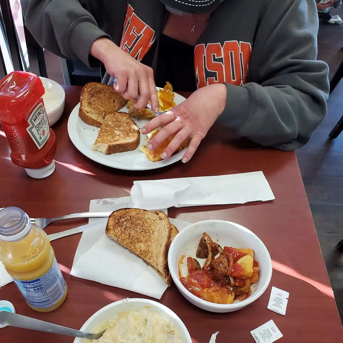 Loaded Grits Home Fries