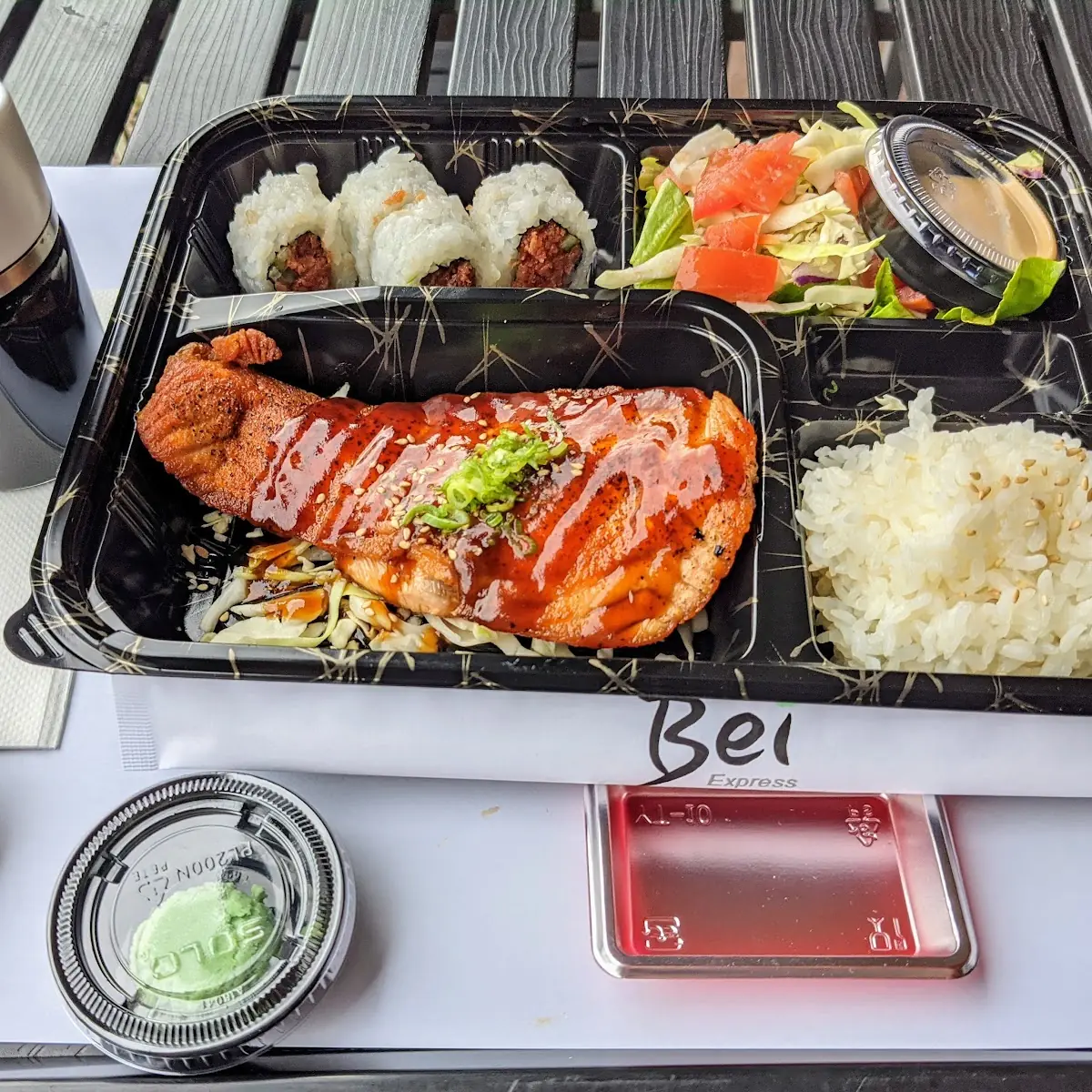 Bento Box Salmon