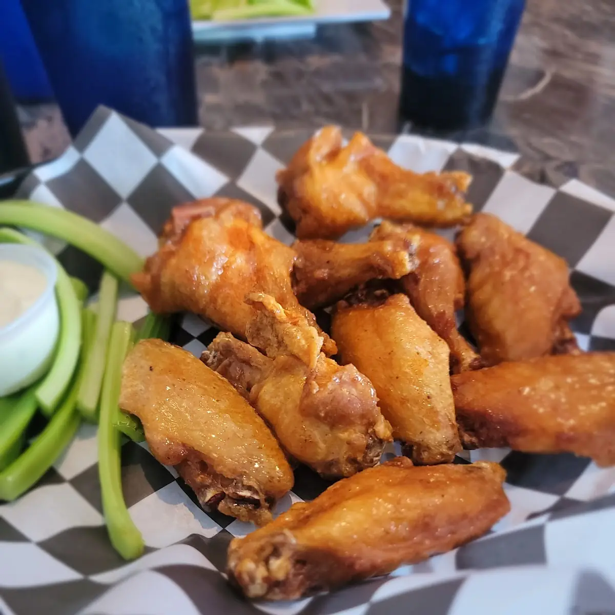 Buffalo Wings with Dipping Sauce