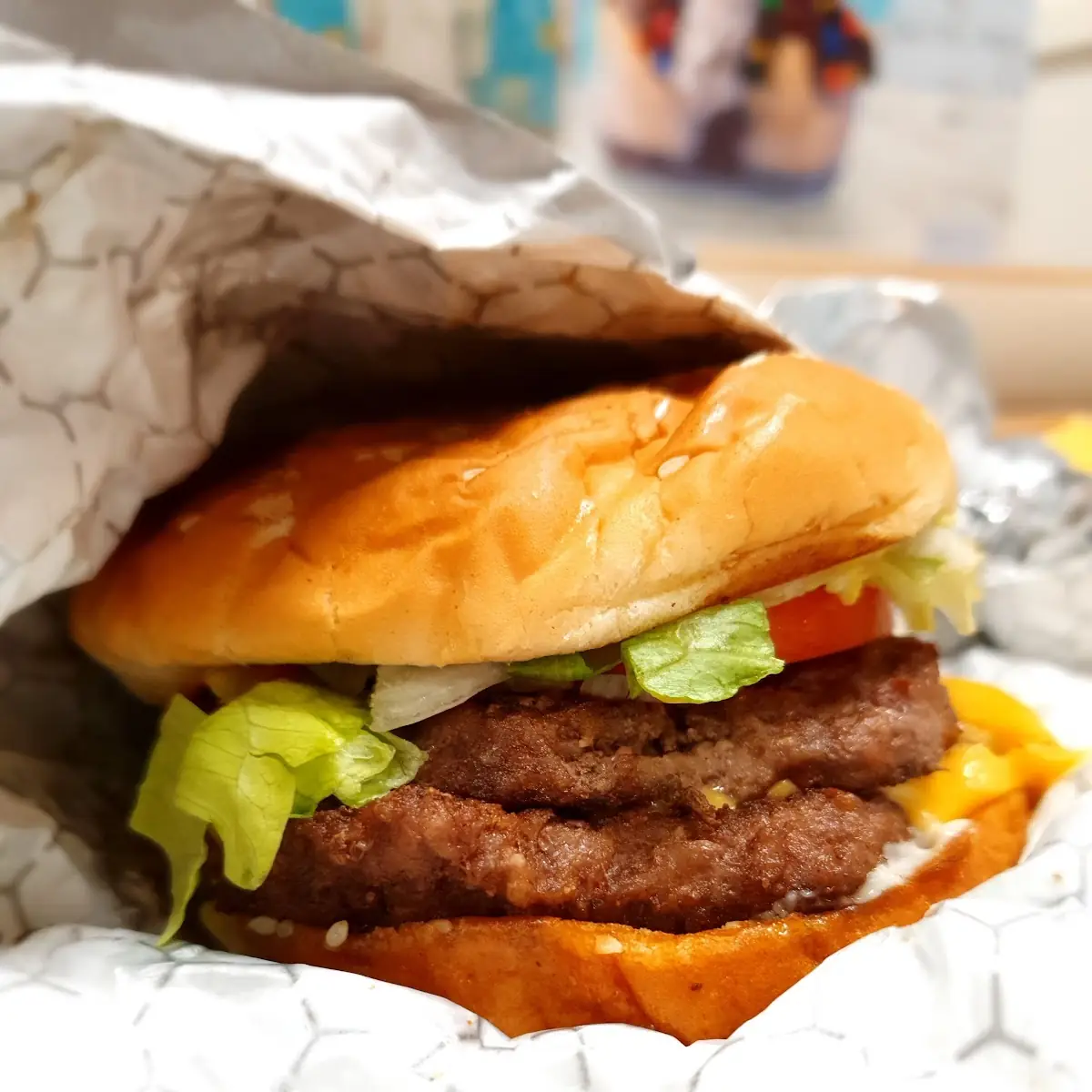Double Quarter Cheeseburger Combo