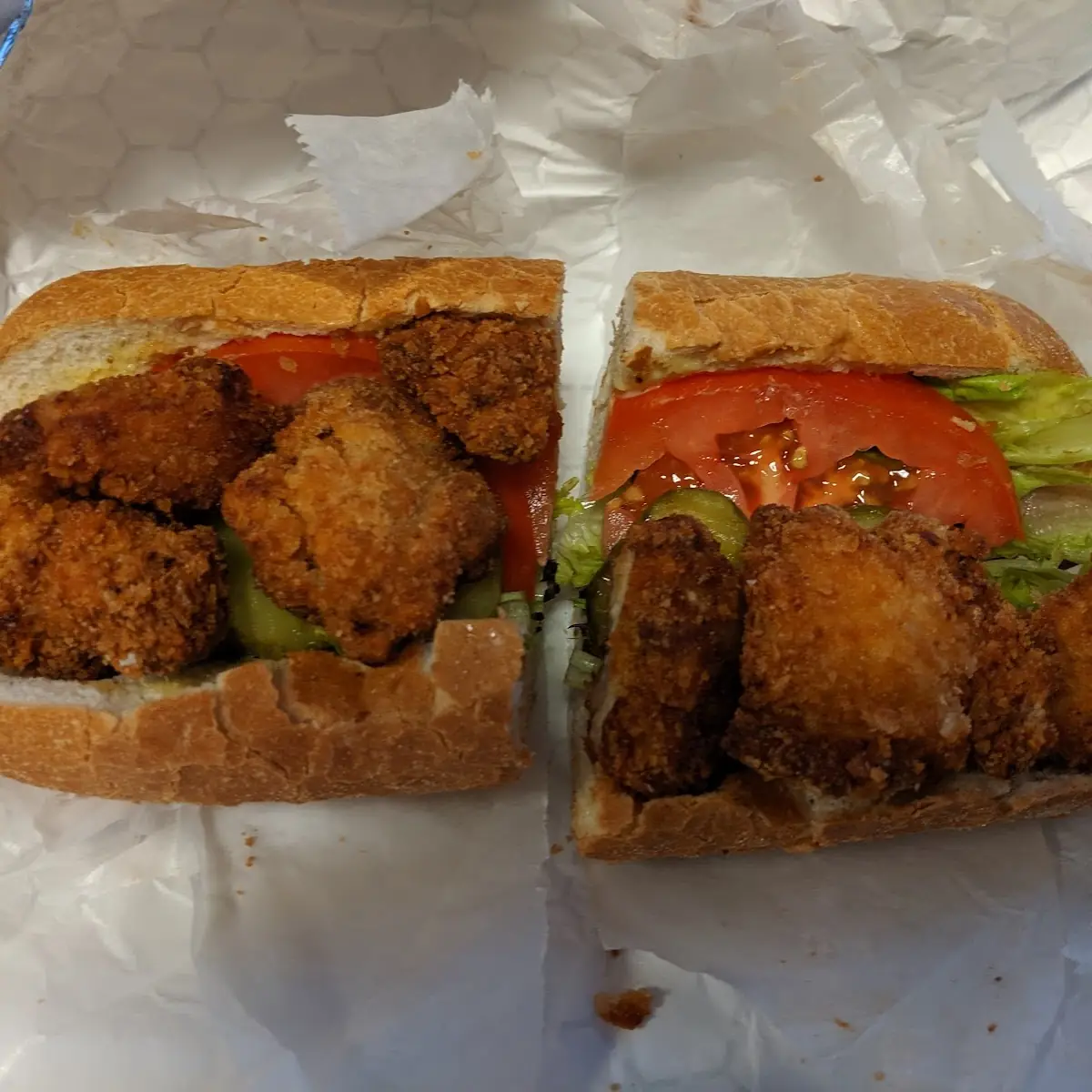 Chicken PO'Boy