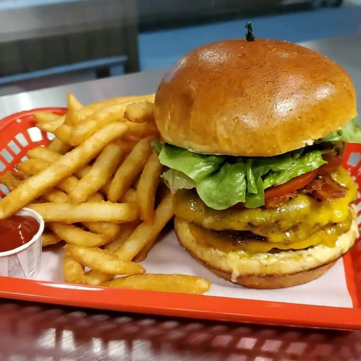 Double Bacon Cheeseburger