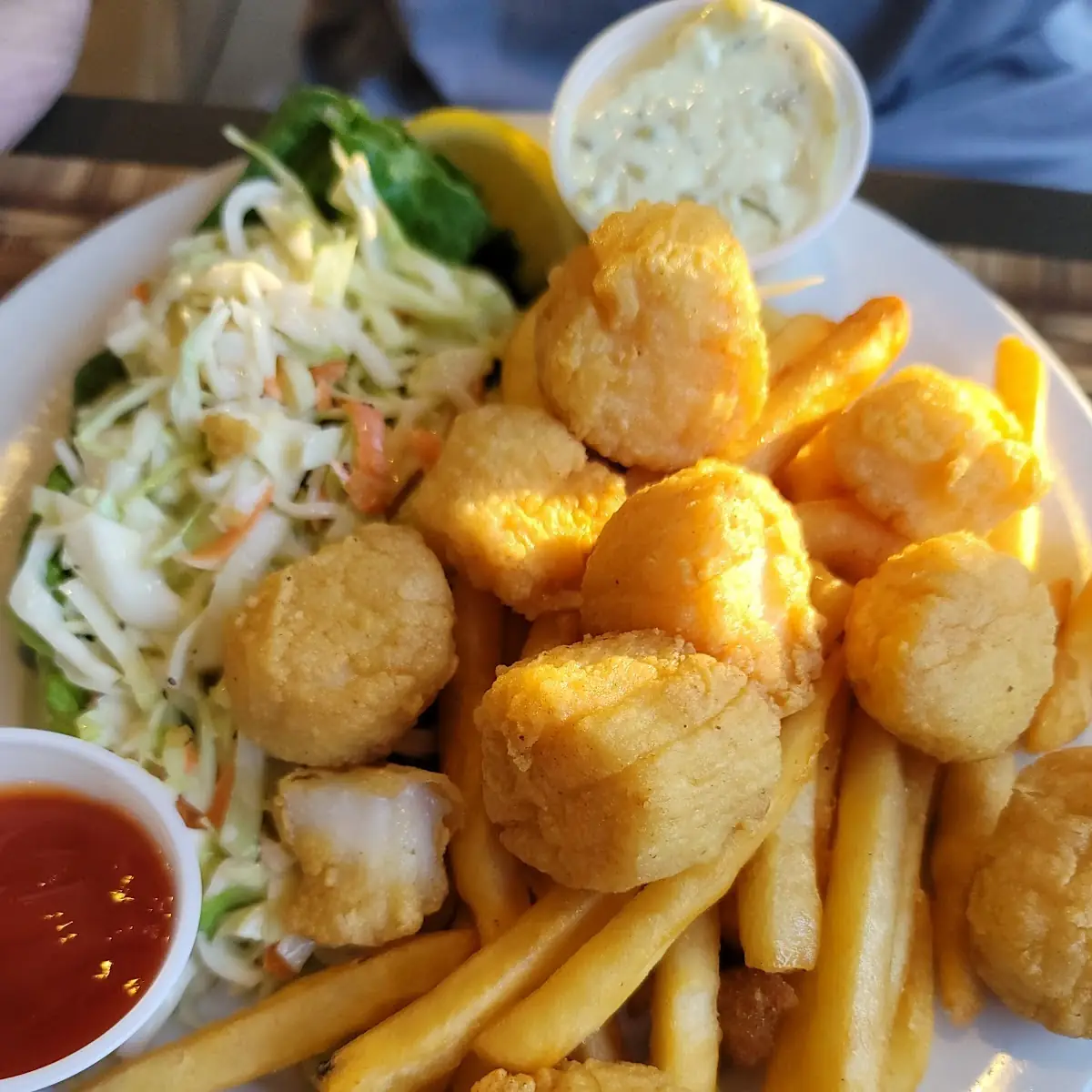 Fried Scallops