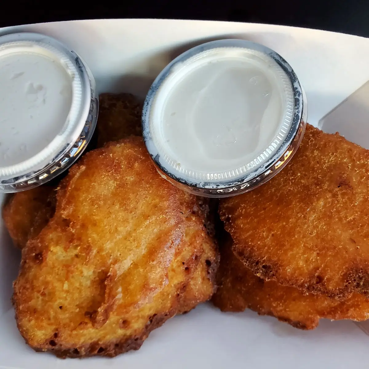 Potato Pancakes with Sour Cream