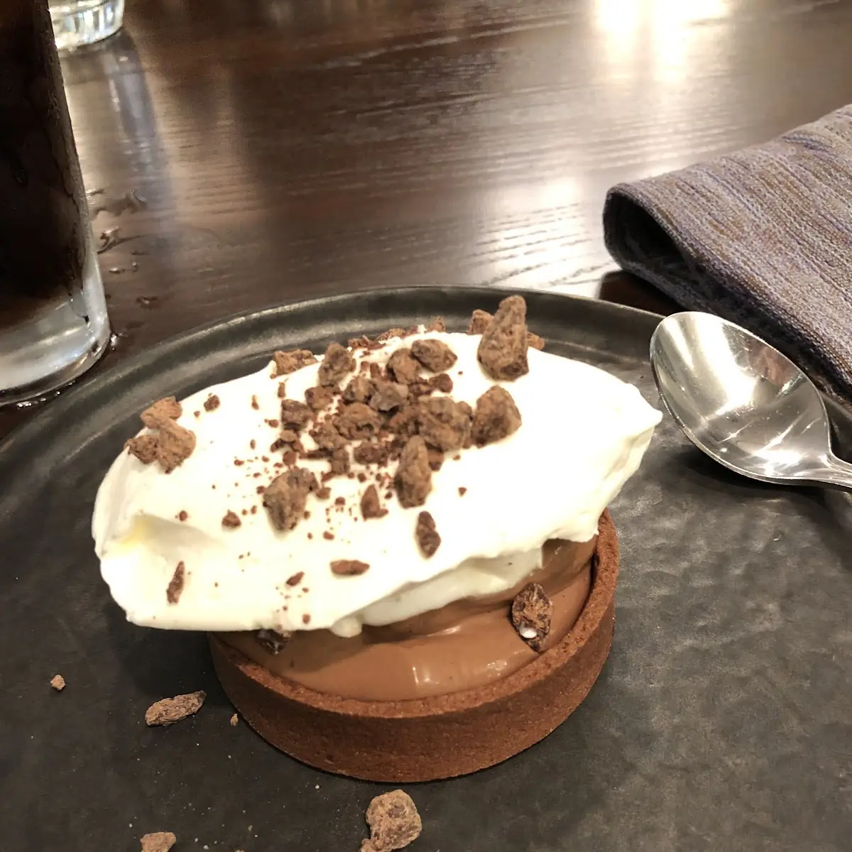 Dark Chocolate Cream Pie