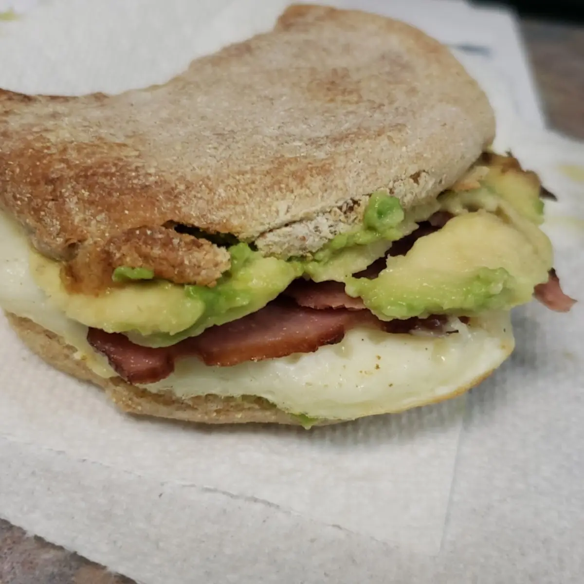 Turkey Bacon Cheddar & Egg White Sandwich