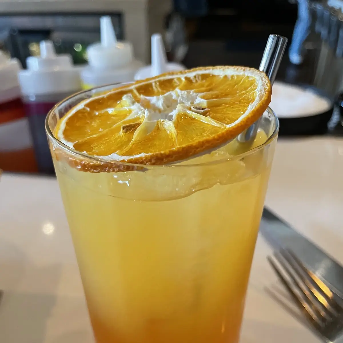 Fluffy Orange Juice