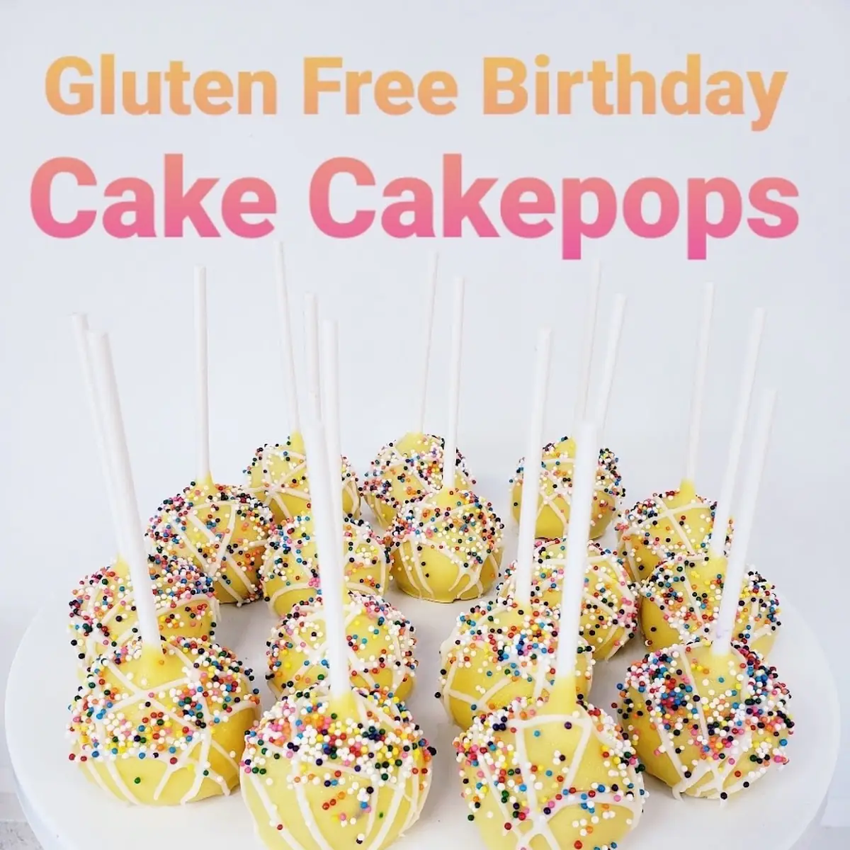 Birthday Cake Pop