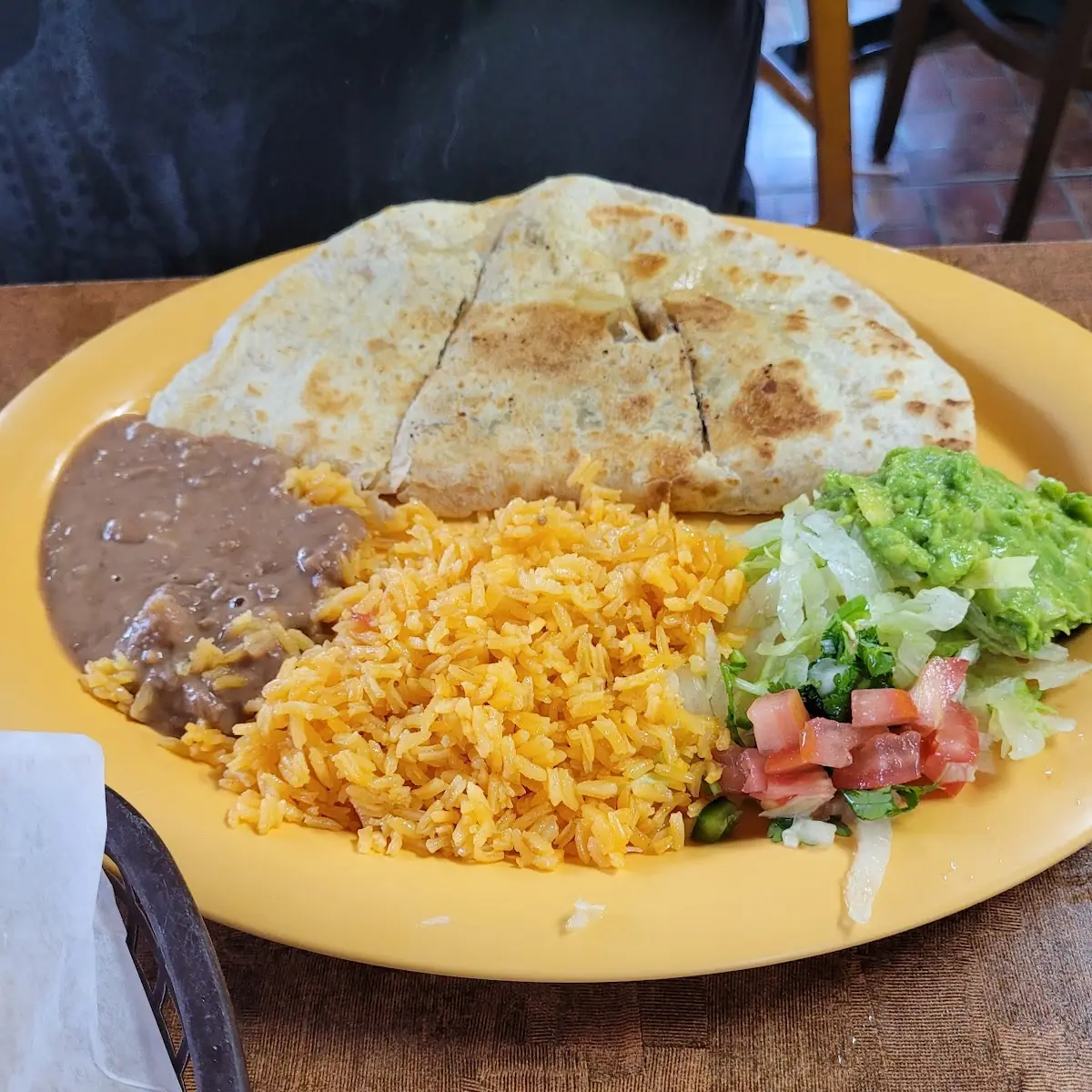 Crispy Taco Wlrice & Beans