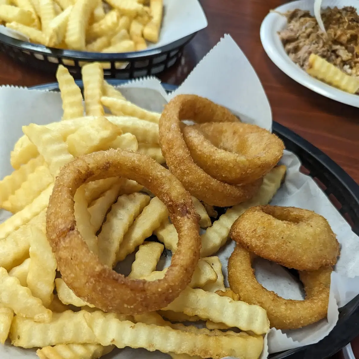 Fries and Onion Rings
