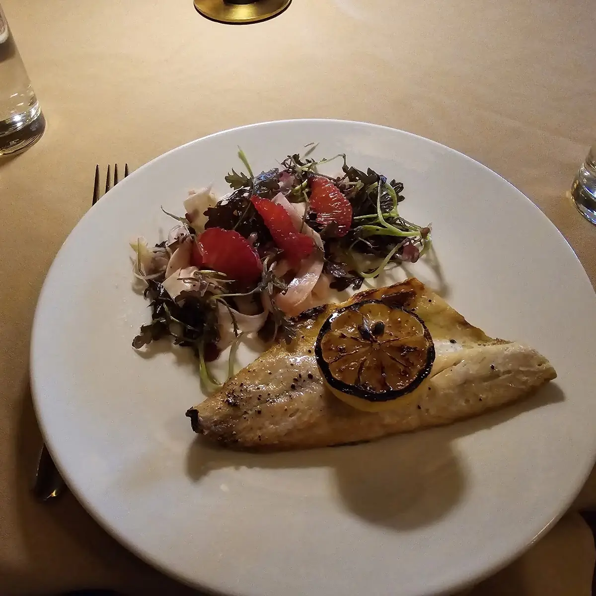 Grilled Branzino