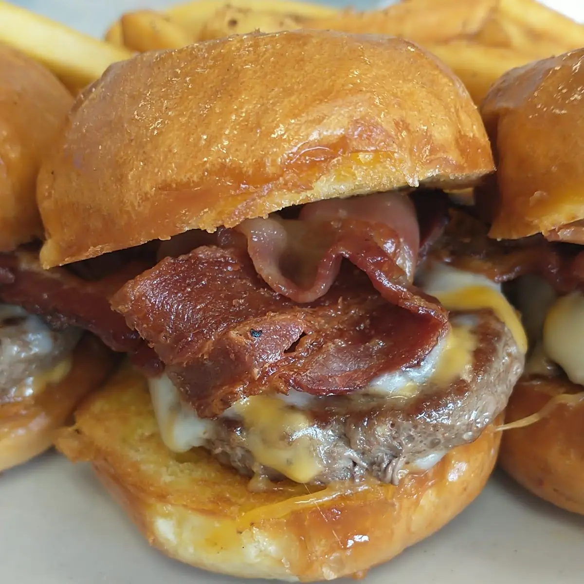 Kids Bacon Cheese Burger