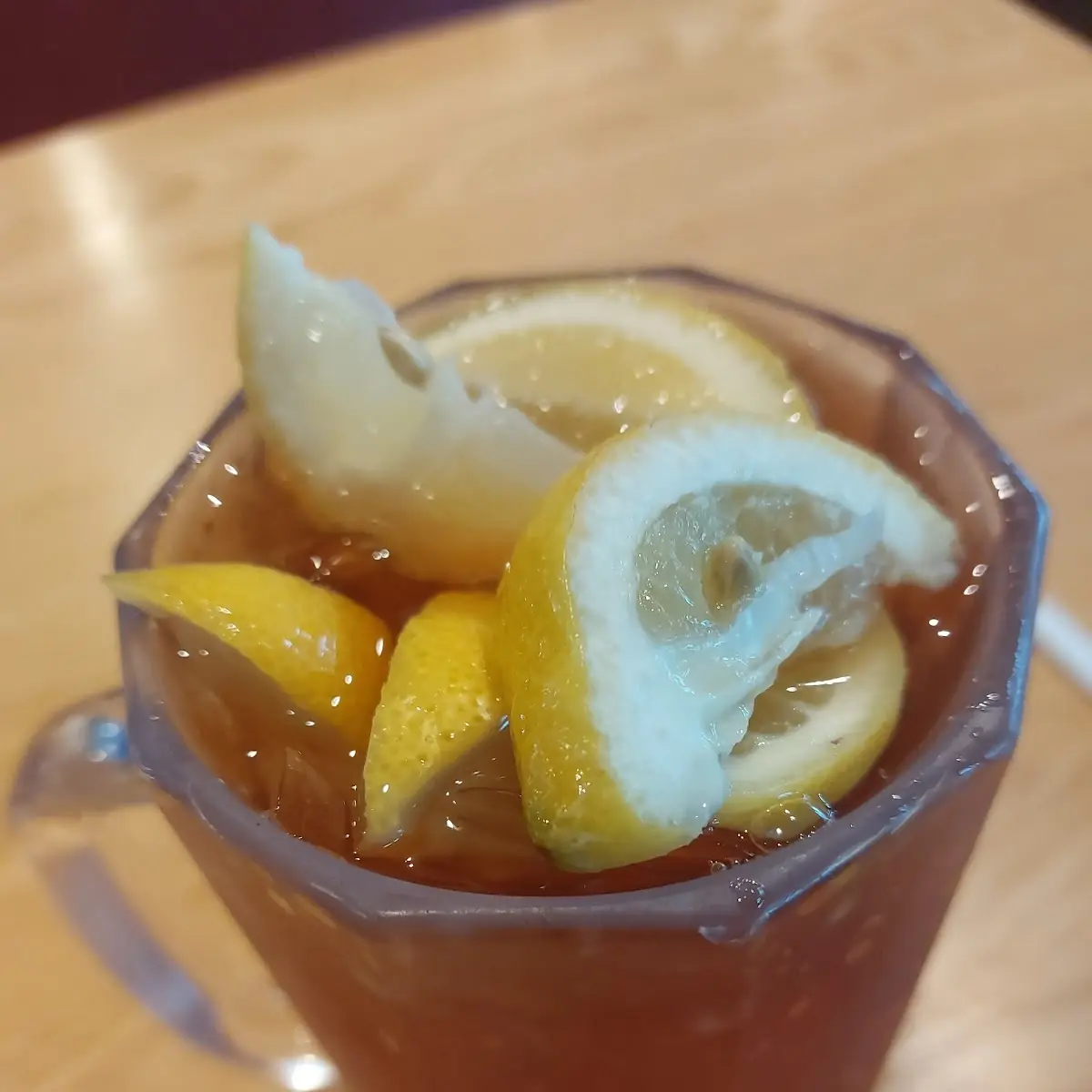 Mango-Passion Fruit Iced Tea