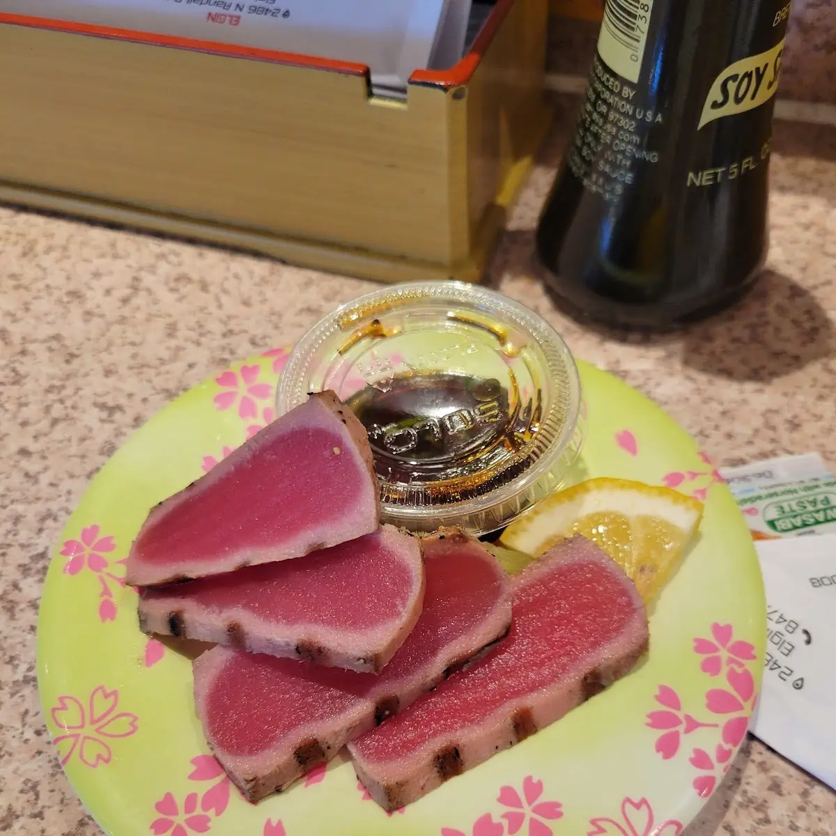 Blackened Seared Tuna 4pcs