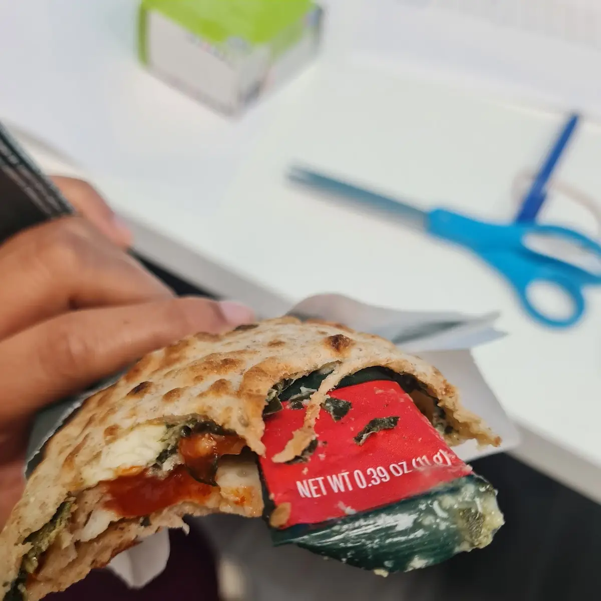 Spinach Feta & Egg White Wrap