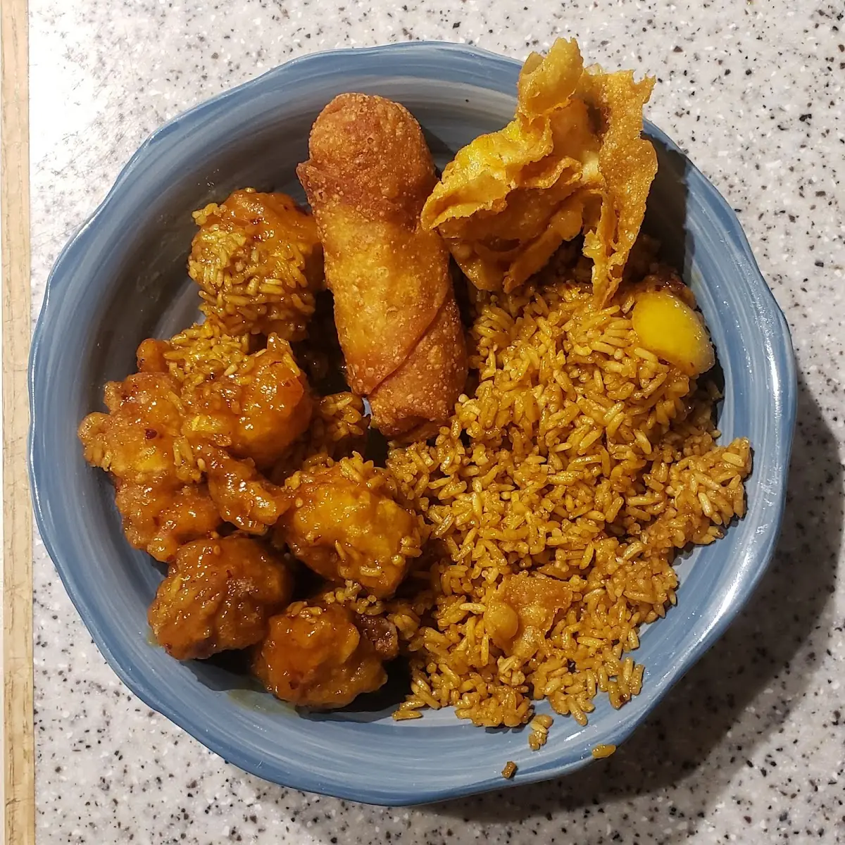 Orange Chicken Dinner
