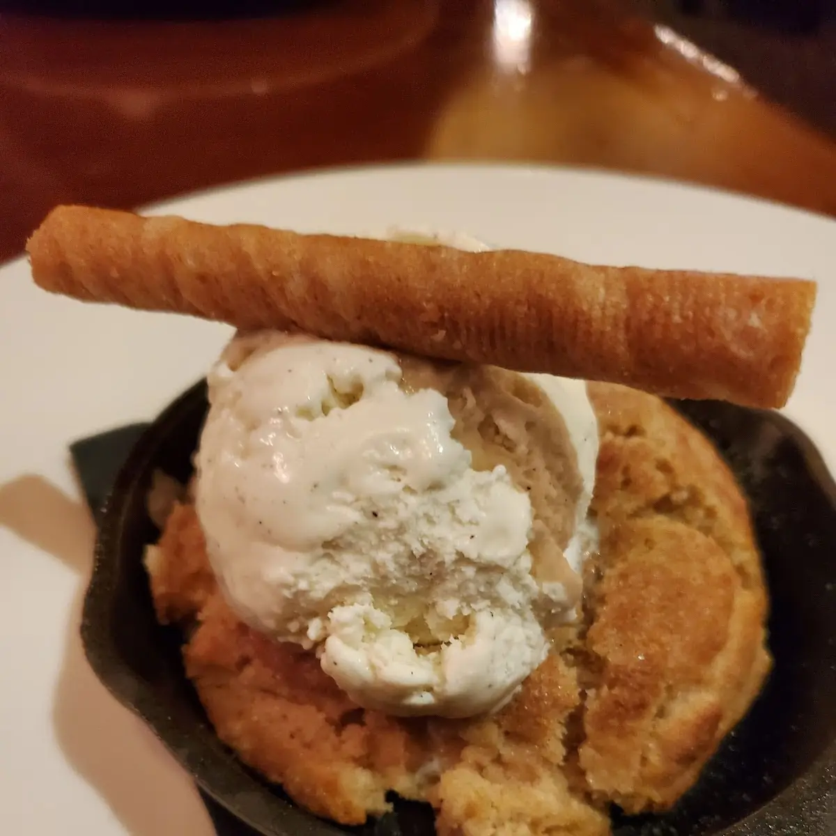 Snickerdoodle Cookie and Vanilla Ice Cream