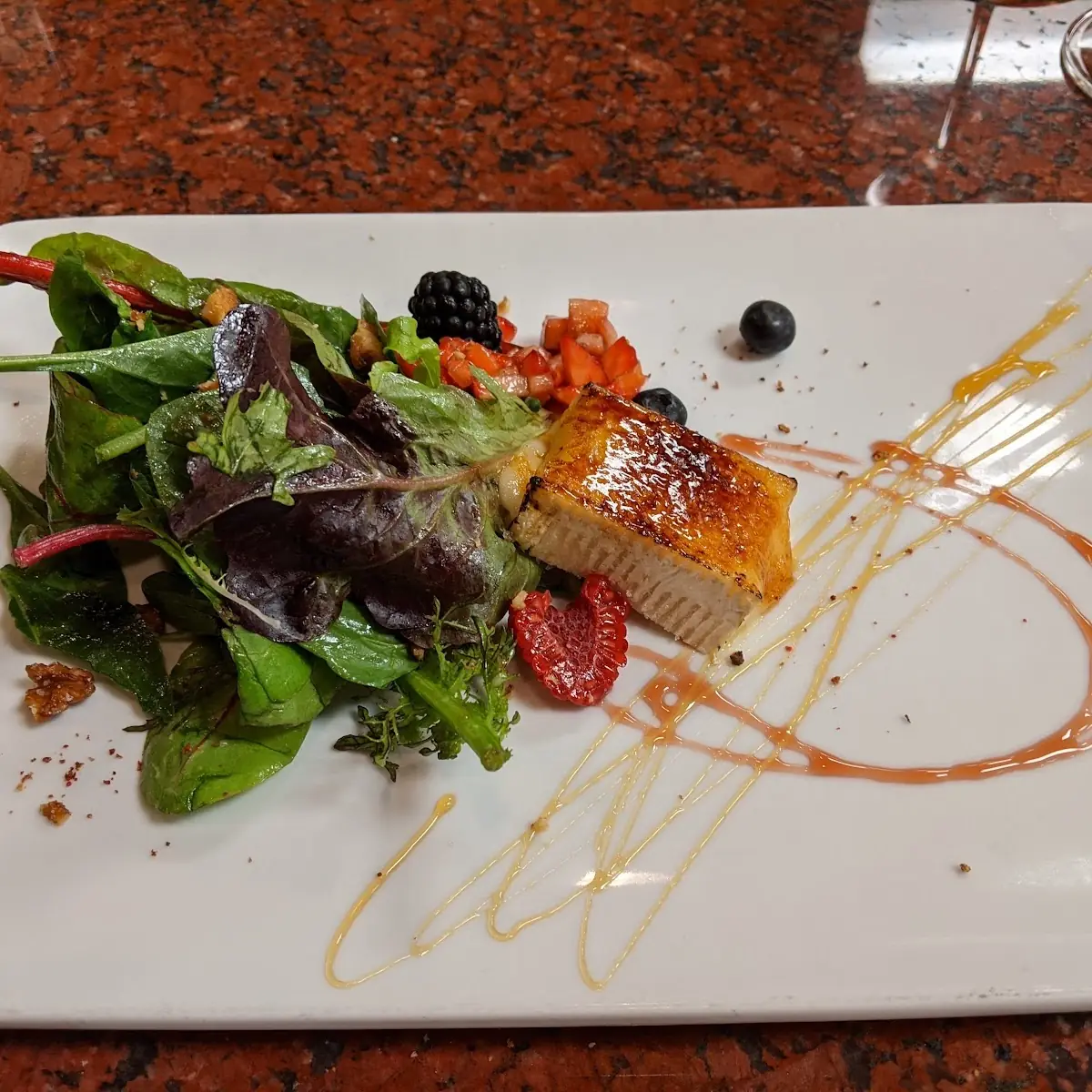 Spy Seared Salmon