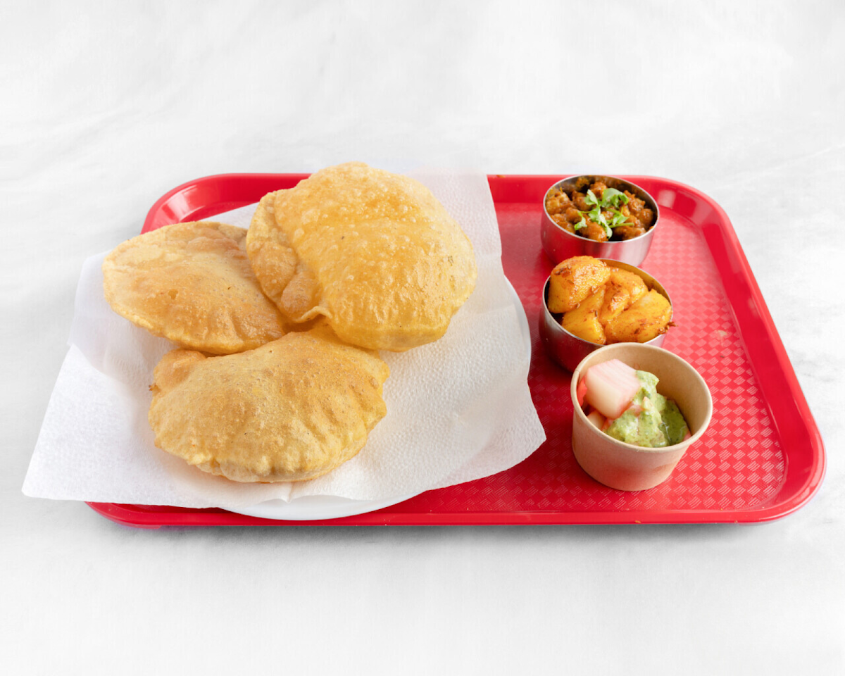 Single Puri, Punjabi Tadka Indian Kitchen (Restaurant)