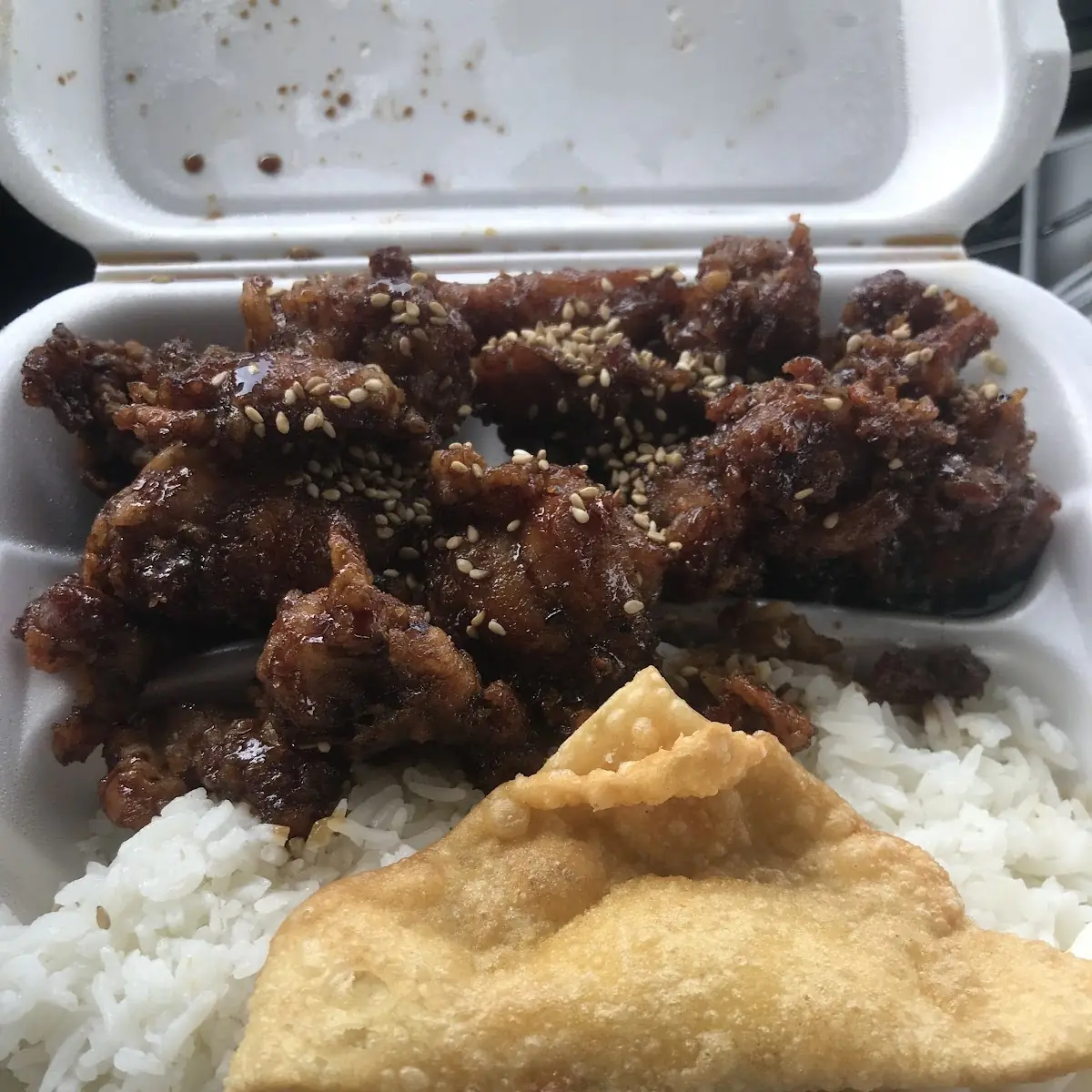 Sesame Chicken Lunch