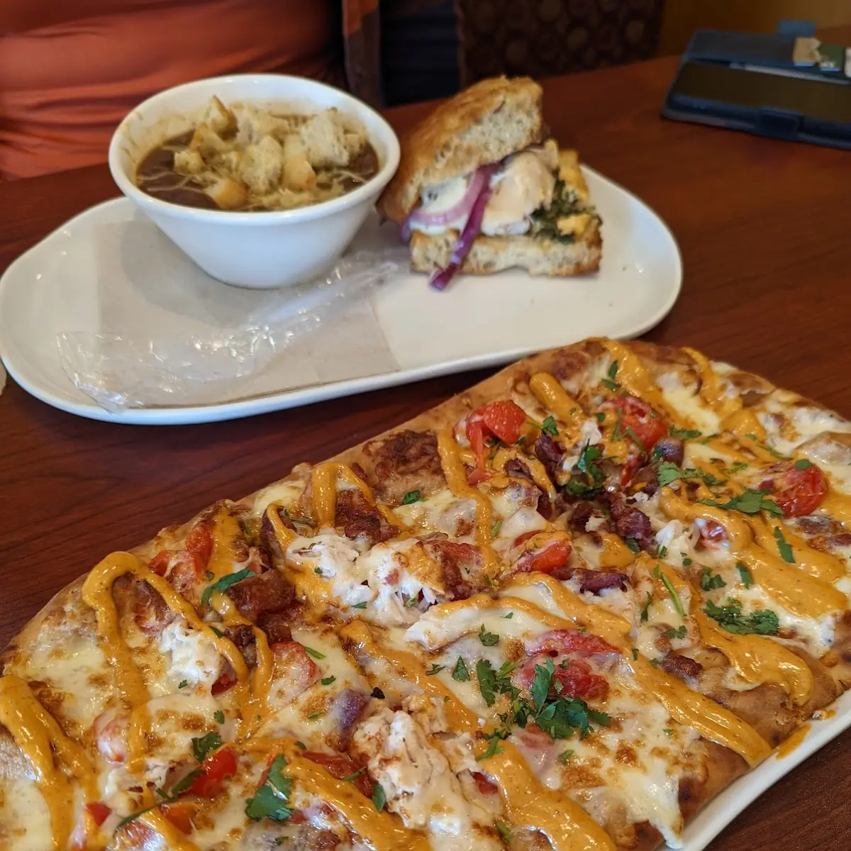 Chipotle Chicken Flatbread Pizza