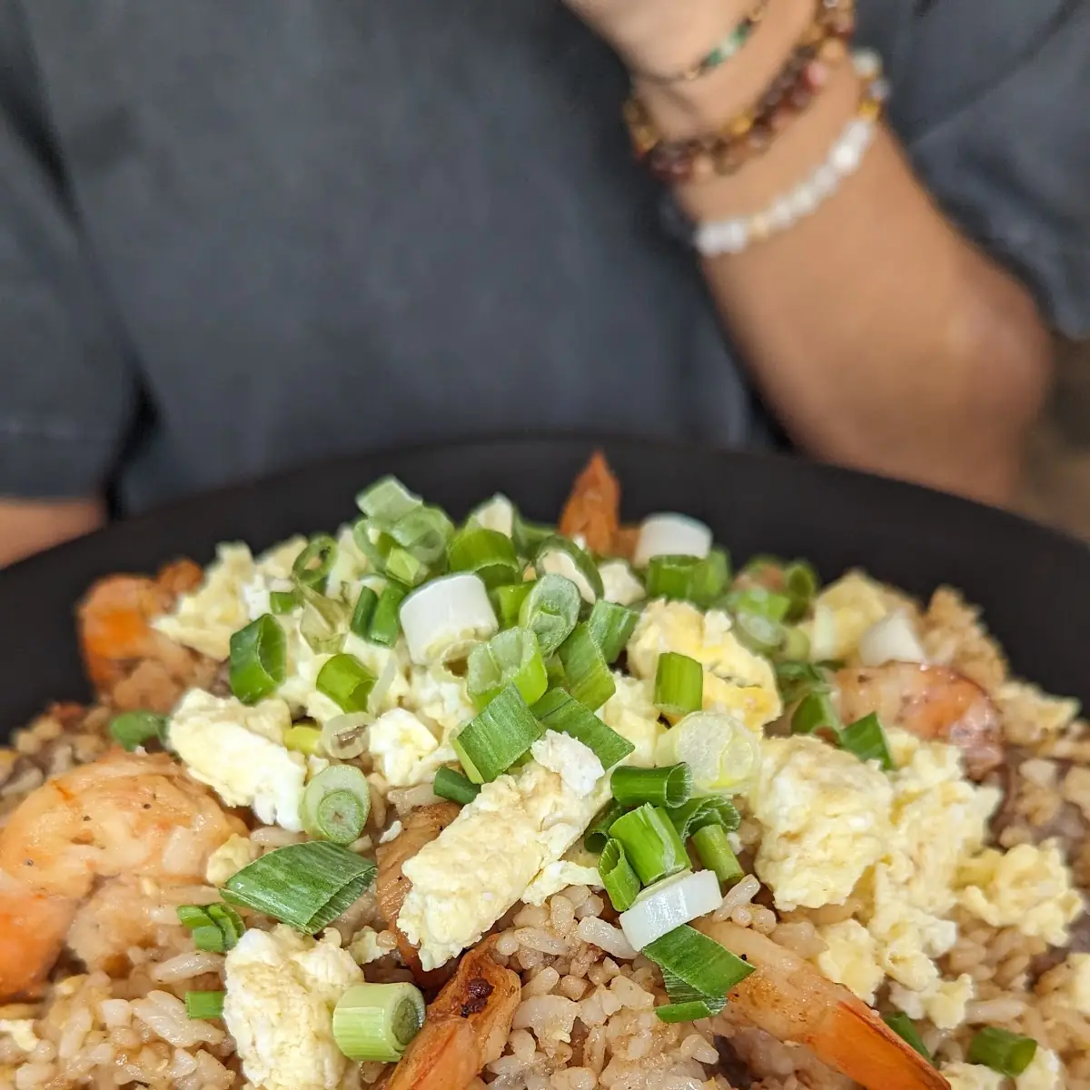 Arroz Chaufa De Mariscos