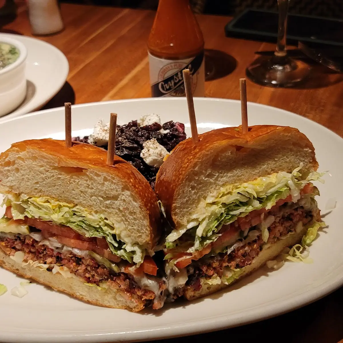 Veggie Burger with Fries