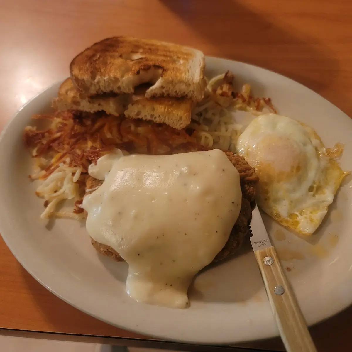 1 2 Chicken Fried Steak