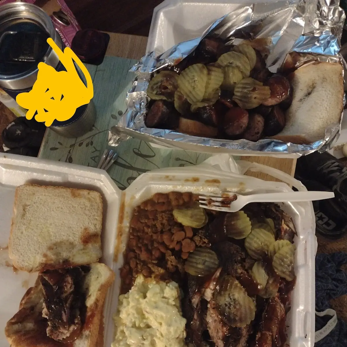 Rib Plate and Link Sandwich