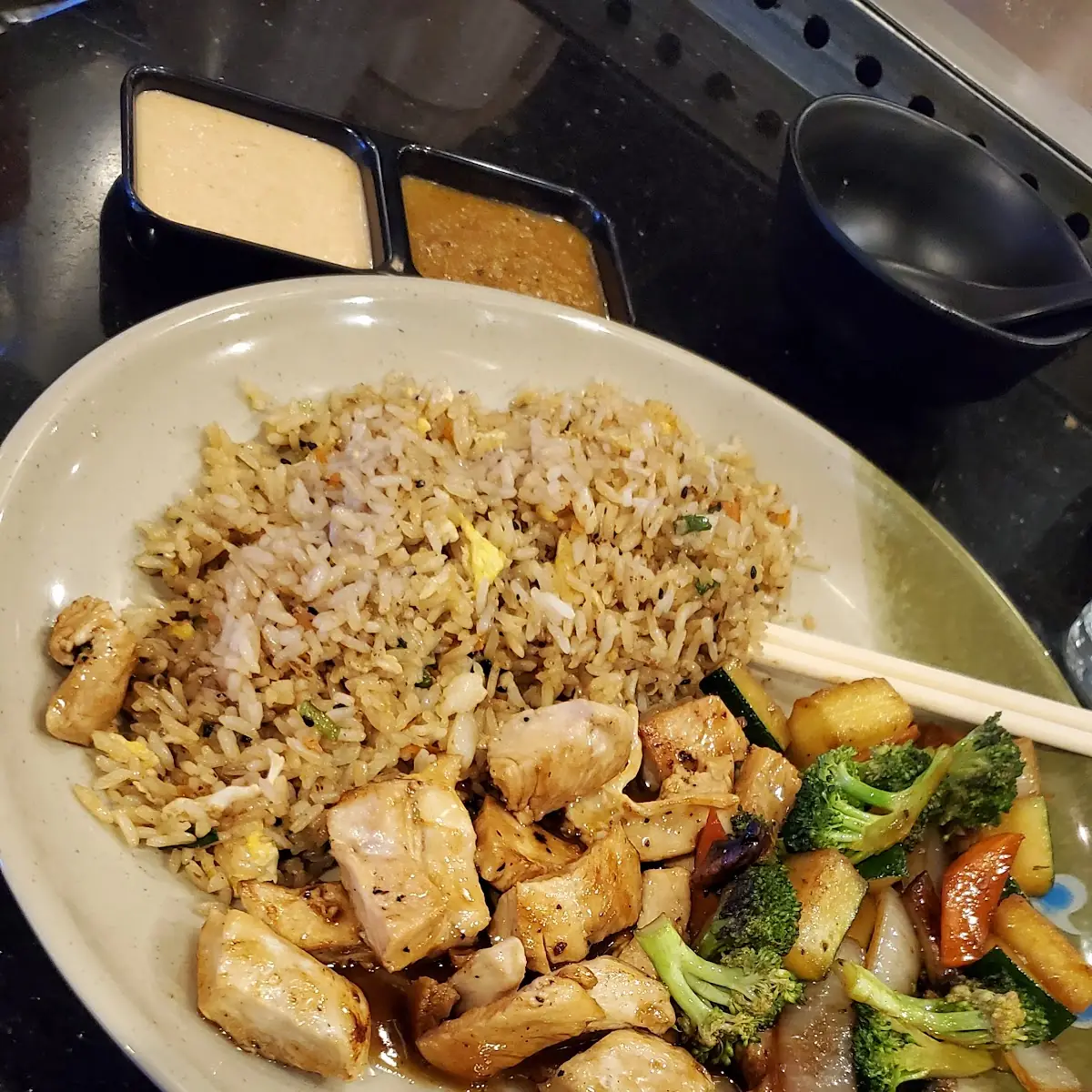 Lunch Portion- Hibachi Chicken