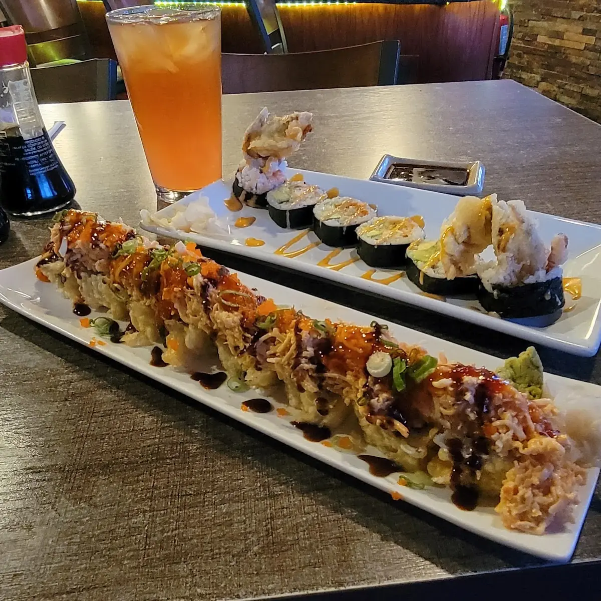 Spicy Spider Maki & Super Vegas Rolls