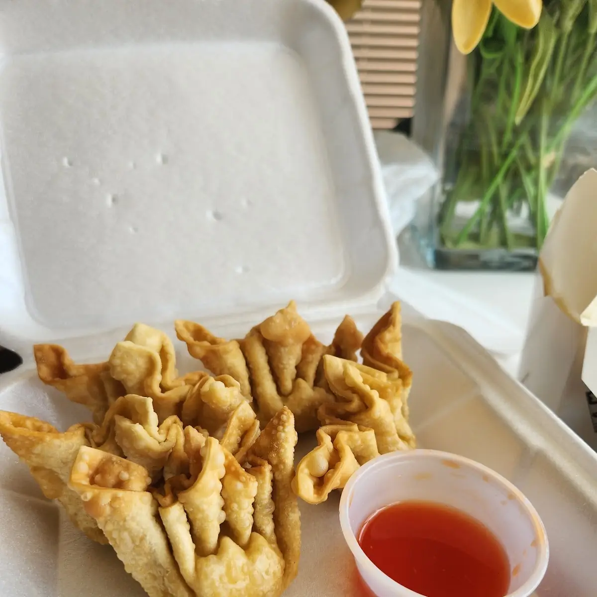 Fried Crab Meat Rangoon
