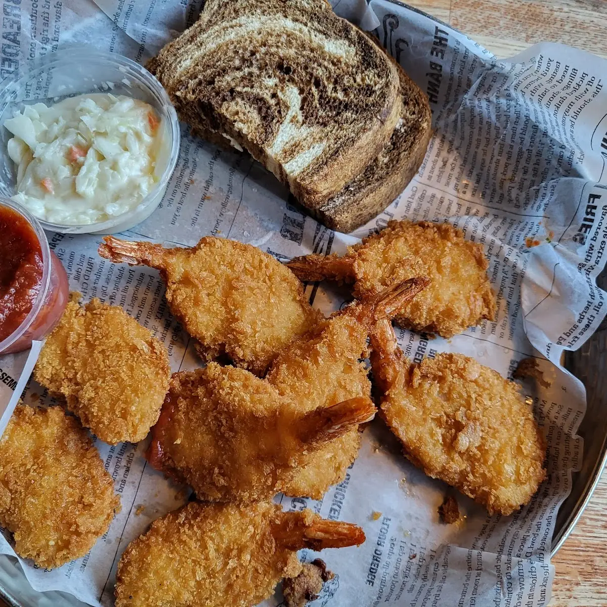 Jumbo Tavern Breaded Shrimp Baskets
