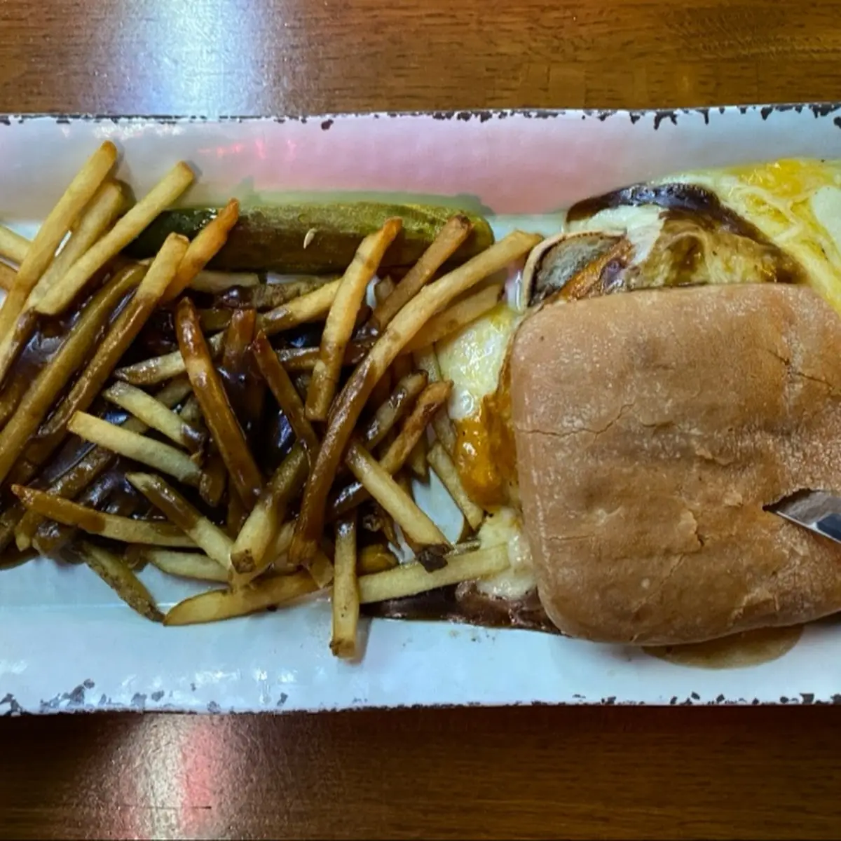 Poutine Burger