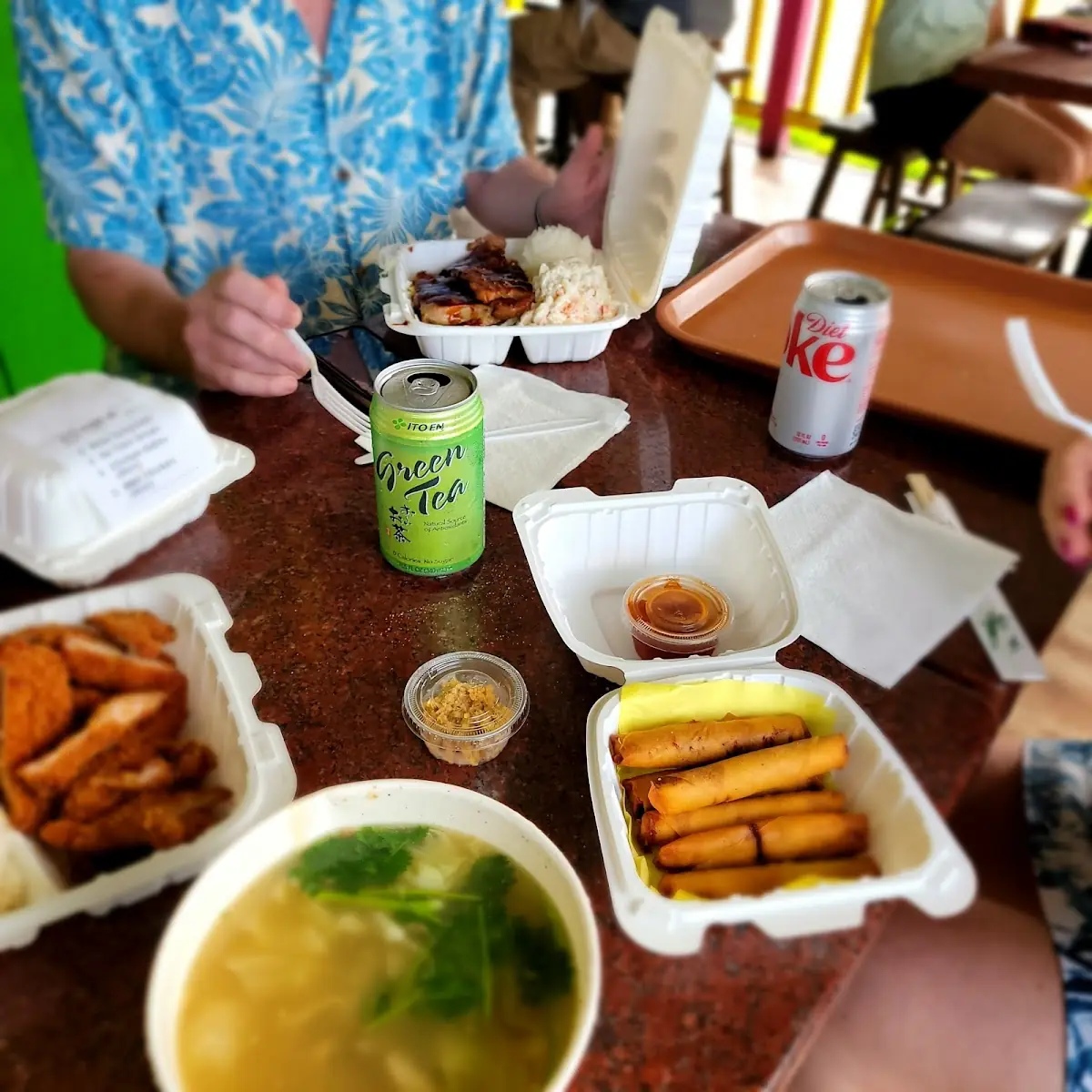 Lumpia Pulled Pork & Oxtail Soup