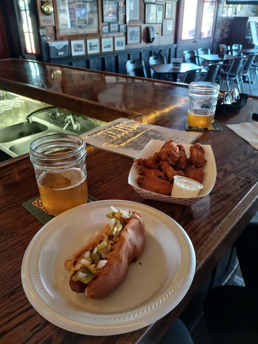 Hot Dog and Wings