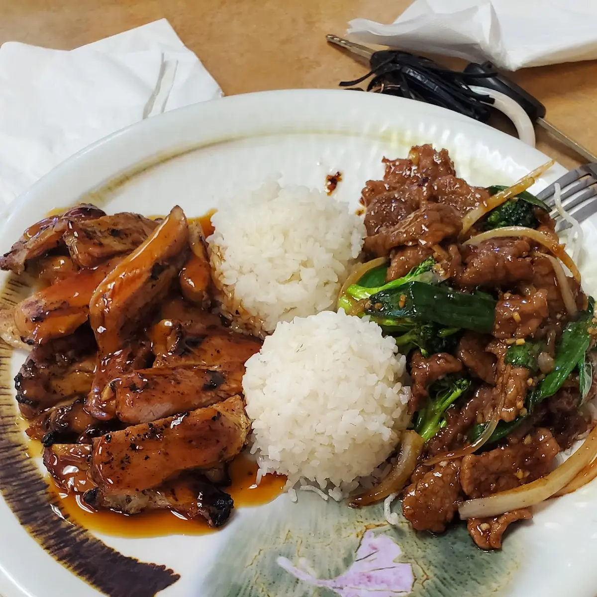 Chicken Teriyaki Orange Chicken