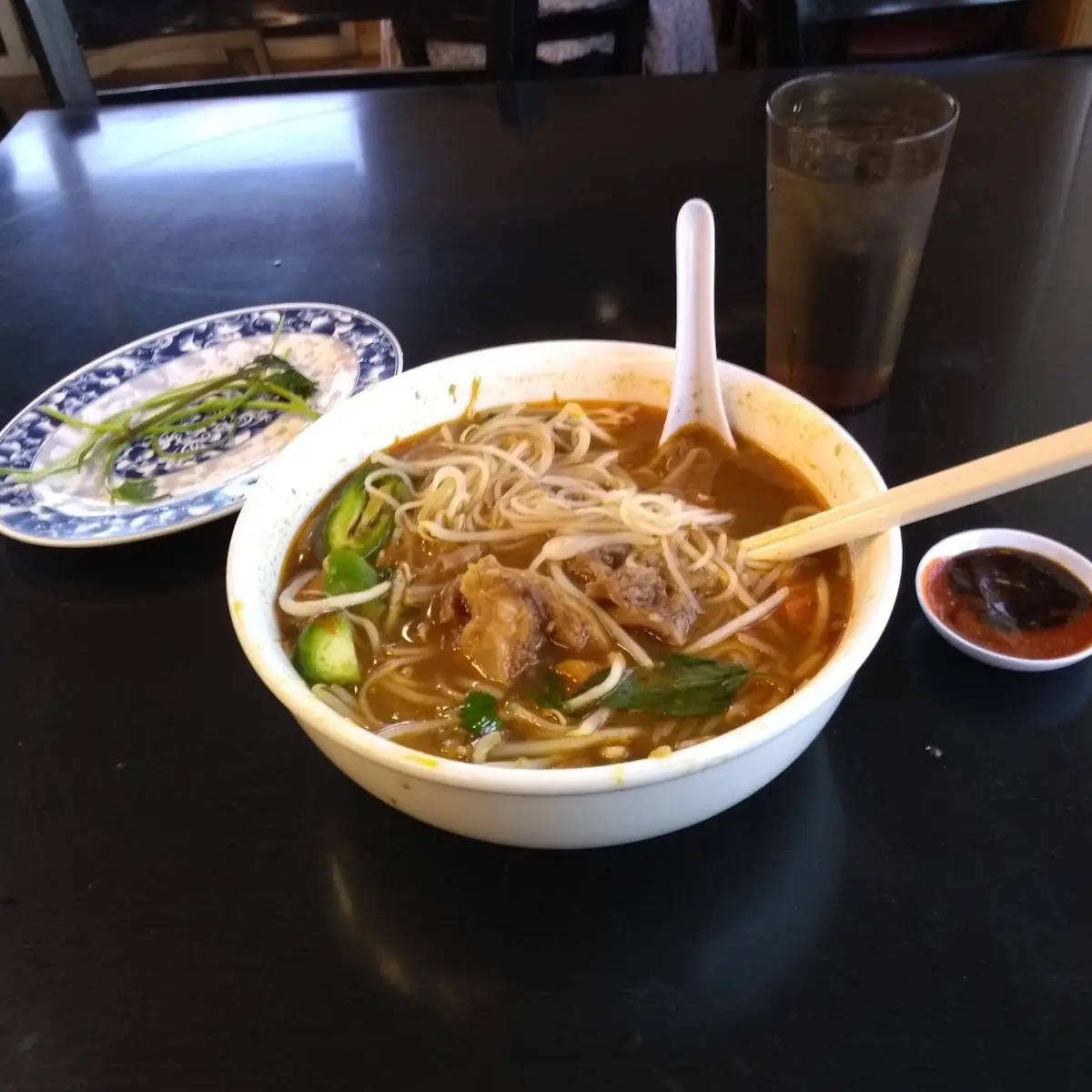 Beef Stew Rice Noodle Soup
