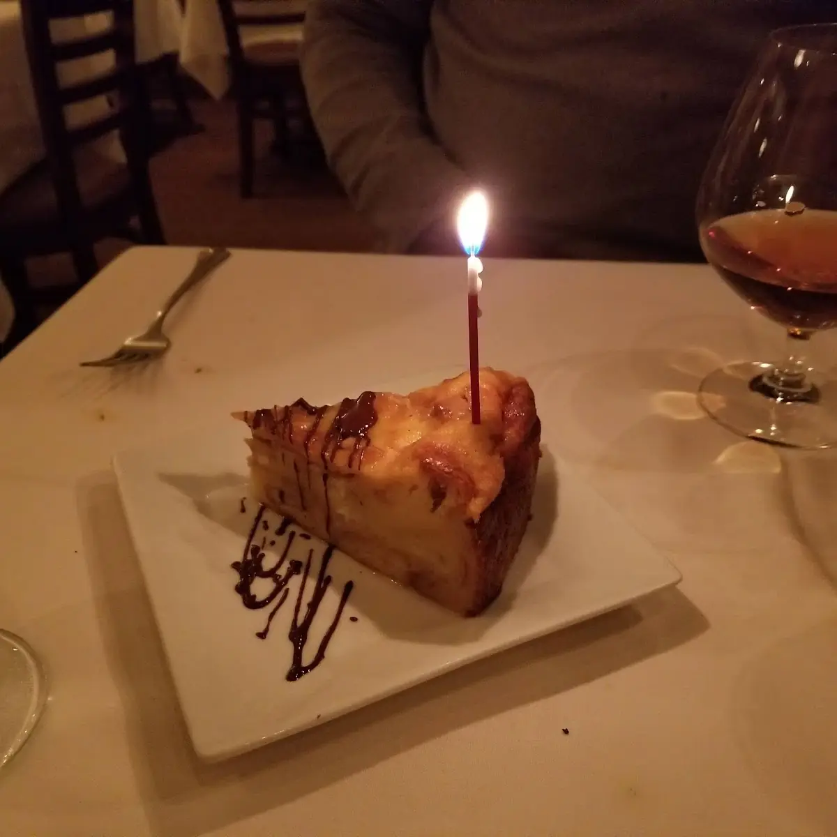 White Chocolate Bread Pudding