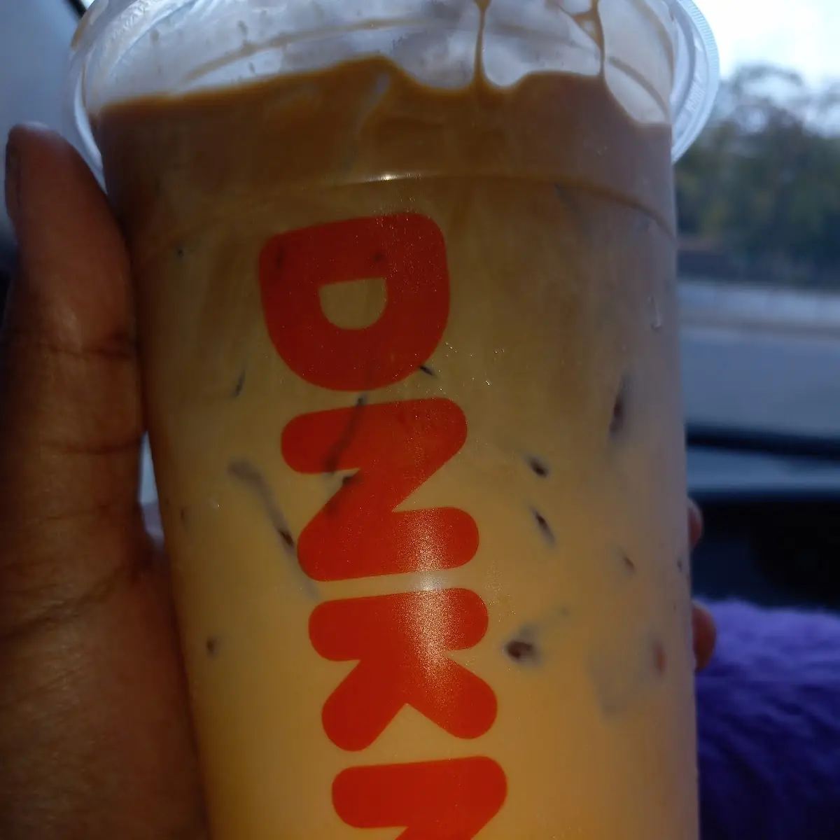 Nutty Toffee Iced Protein Latte