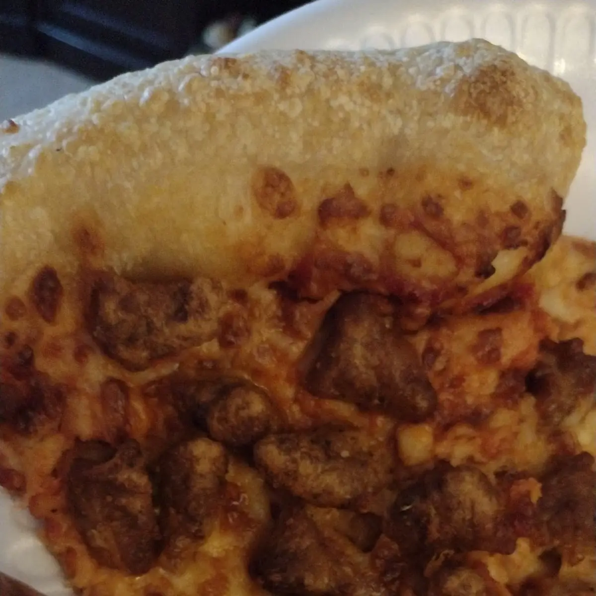 Stuff Crust Pizza with Extra Cheese Supposed to Be