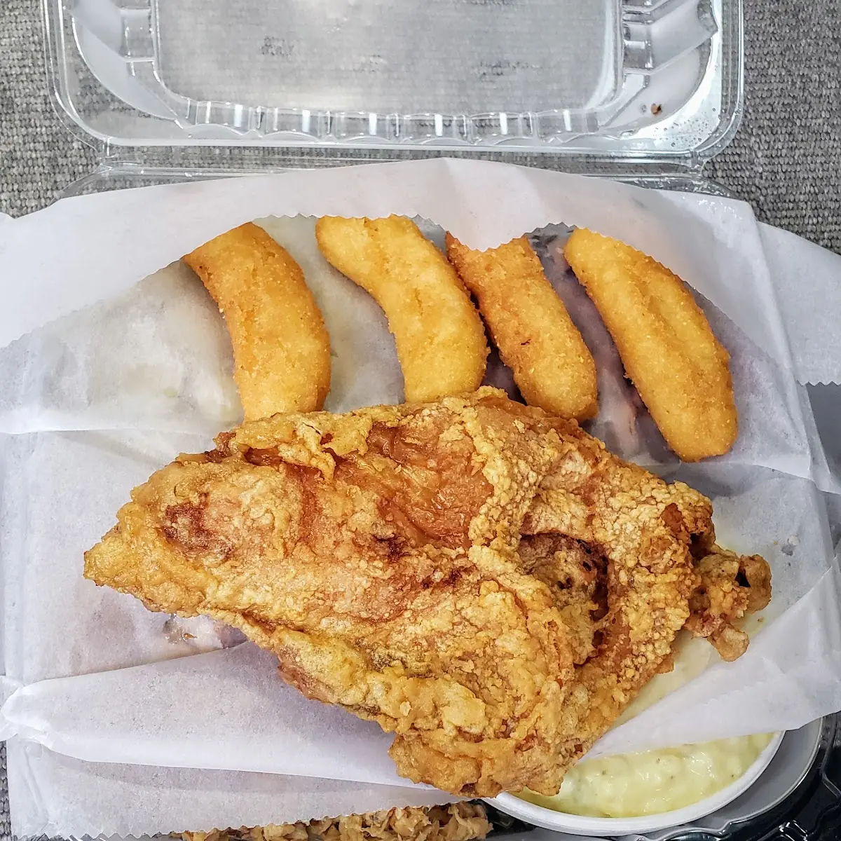 White Fried Chicken