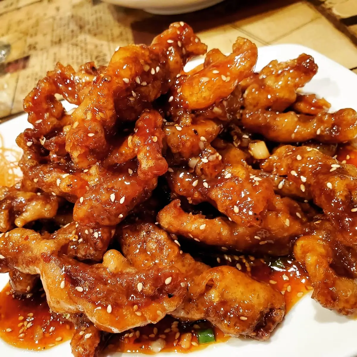 Crispy Sesame Beef