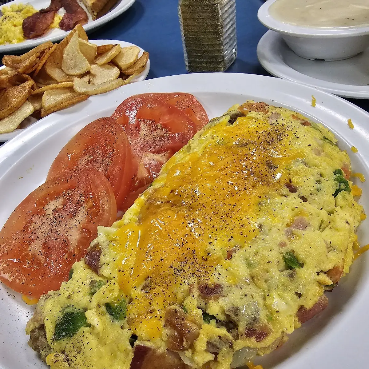 Bluebonnet Omelette