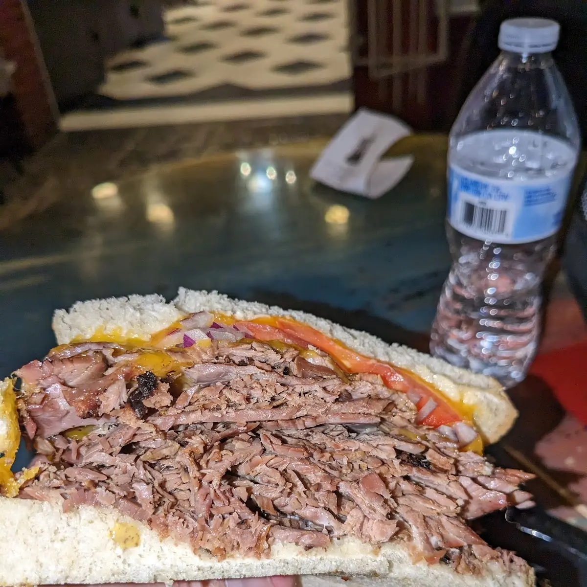 Hot Brisket Sandwich