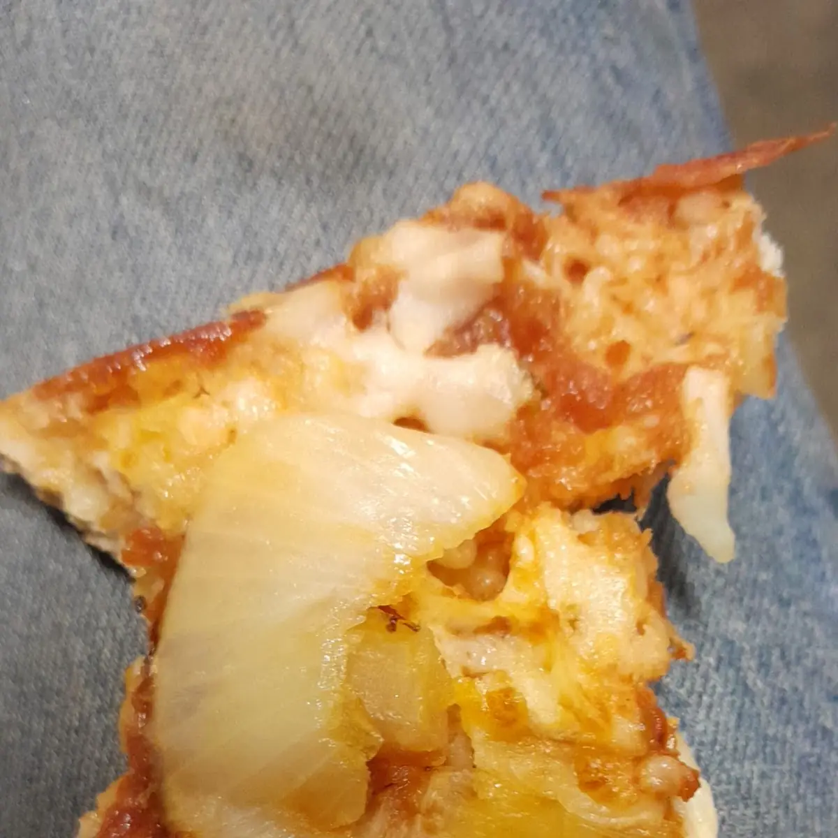 Onion Pizza Turnover Tot
