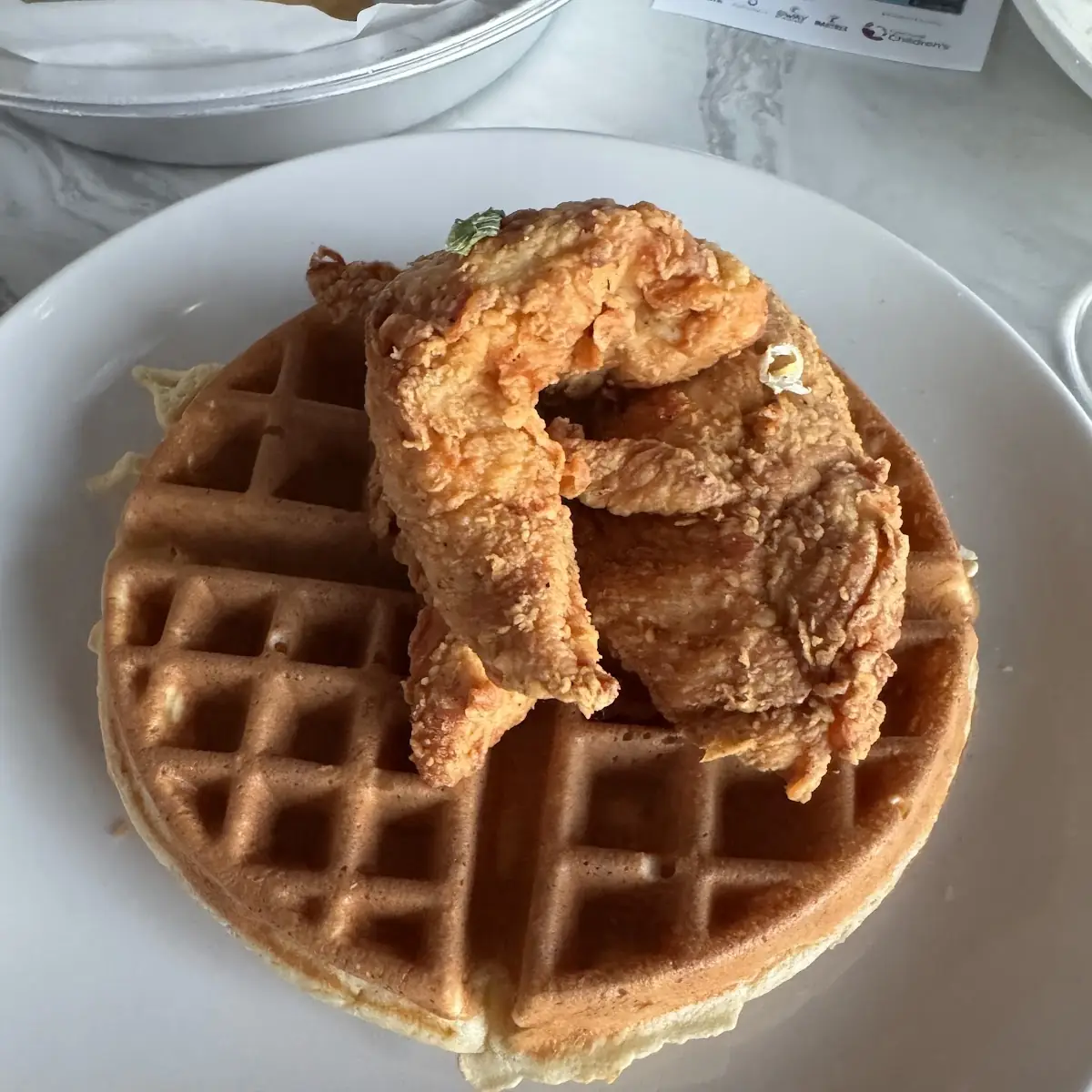 Hot Honey Chicken & Waffles