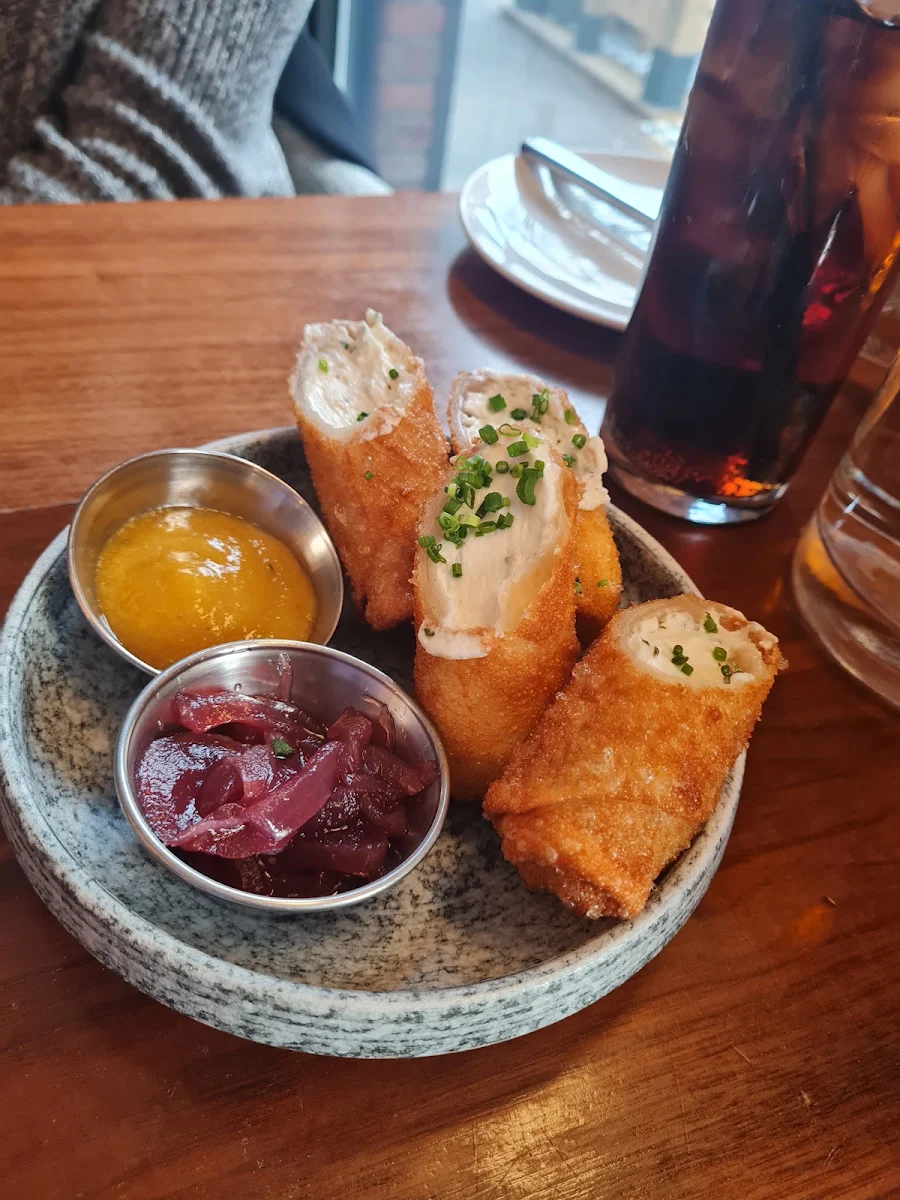 Radius Goat Cheese Spring Rolls V, radius® on Brant